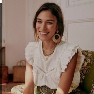 Sézane Blouse Clarysse, size 34 (US2)